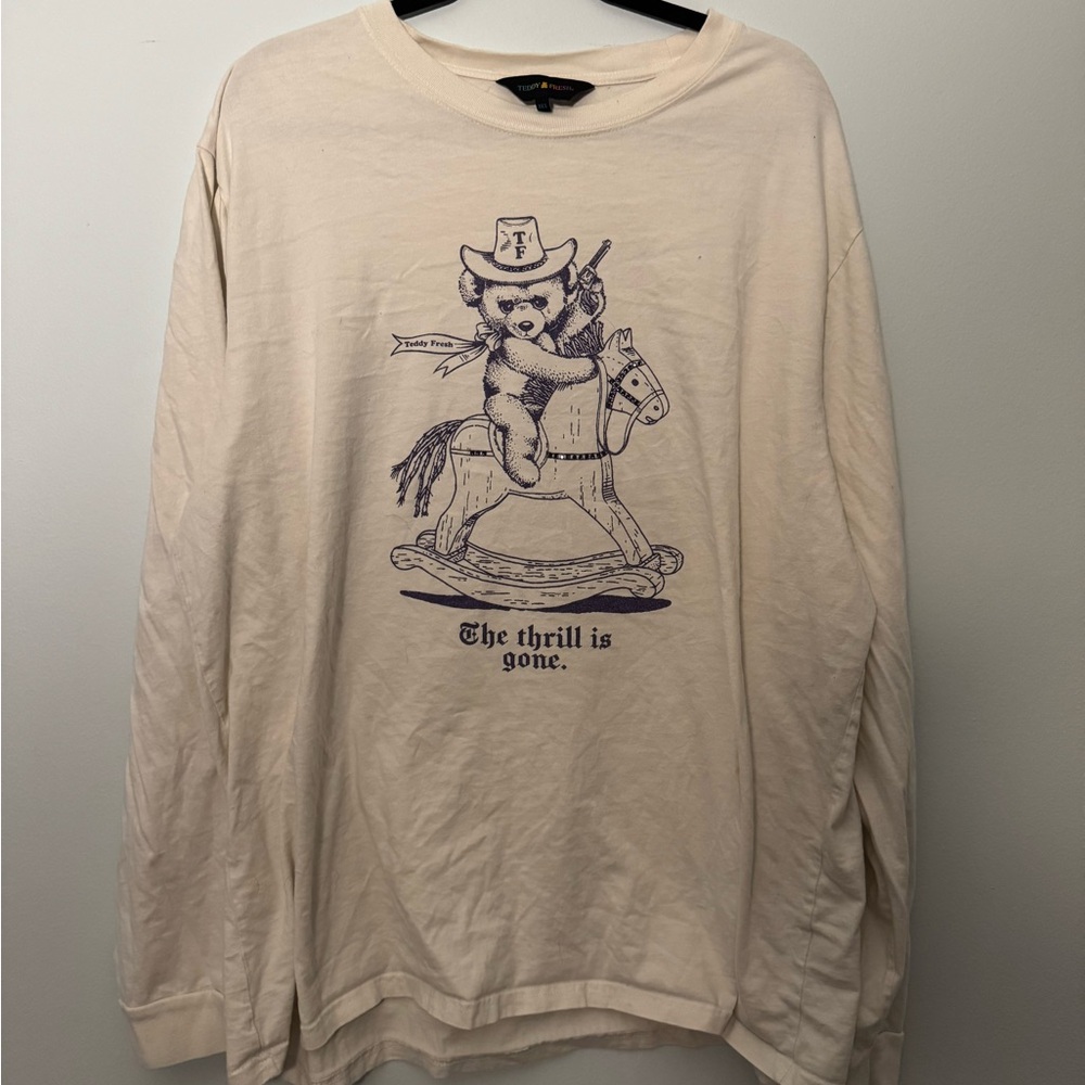 Teddy Fresh “The Thrill is Gone” Long Sleeve Shirt